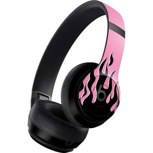 Pink Flames Beats Studio Pro Wireless Headphones Skin