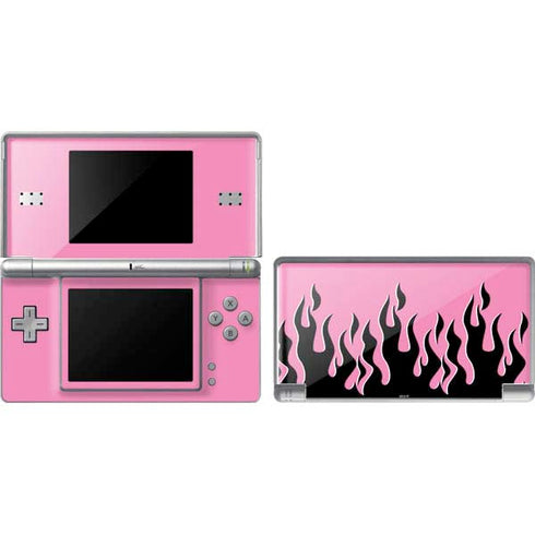 Pink Flames Nintendo Skins