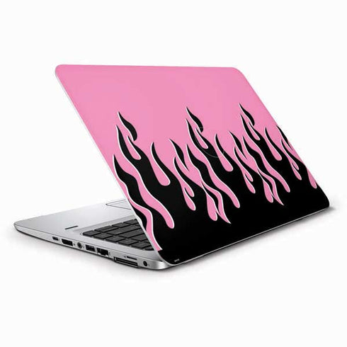 Pink Flames HP Elitebook Skin