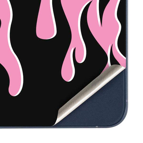 Pink Flames Galaxy A35 5G Skin