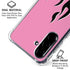 Pink Flames Galaxy A36 5G Clear Case