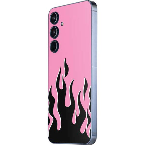 Pink Flames Galaxy A36 5G Skin