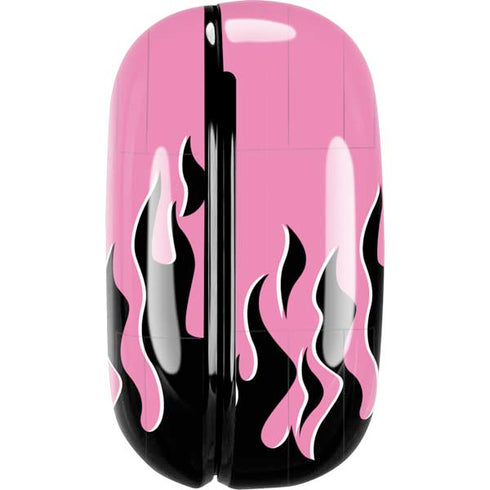 Pink Flames Galaxy Buds Live Skin