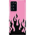 Pink Flames Galaxy Cases