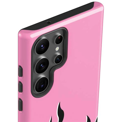 Pink Flames Galaxy S23 Ultra Pro Case