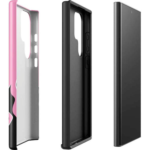Pink Flames Galaxy S23 Ultra Pro Case