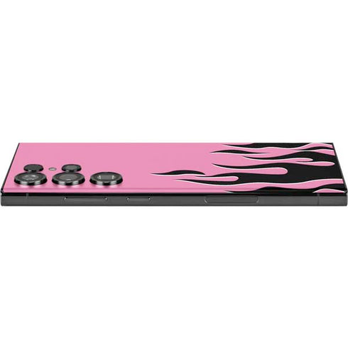 Pink Flames Galaxy Skins