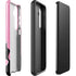 Pink Flames Galaxy S25 Impact Case