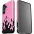 Pink Flames Galaxy S25 Plus Impact Case