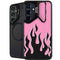 Pink Flames Galaxy S24 Plus Kickstand Case