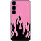 Pink Flames Galaxy S24 Plus Skin