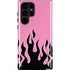 Pink Flames Galaxy Cases