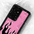 Pink Flames Galaxy S24 Ultra Waterproof Case