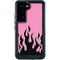Pink Flames Galaxy S24 Waterproof Case