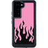 Pink Flames Galaxy S24 Waterproof Case