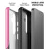 Pink Flames Galaxy S26 Impact Case