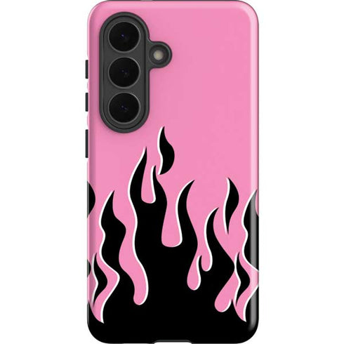 Pink Flames Galaxy S26 Plus Impact Case