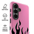 Pink Flames Galaxy S26 Plus Impact Case