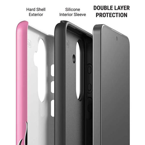 Pink Flames Galaxy S26 Plus Impact Case