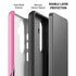 Pink Flames Galaxy S26 Plus Impact Case