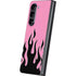Pink Flames Galaxy Z Fold5 5G Skin