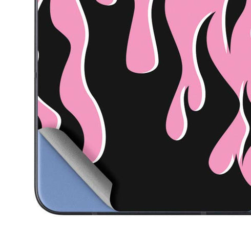 Pink Flames Galaxy Z Fold5 5G Skin