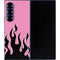 Pink Flames Galaxy Z Fold6 Skin
