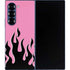 Pink Flames Galaxy Z Fold6 Skin