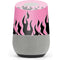 Pink Flames Google Home Skin