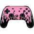 Pink Flames Google Stadia Controller Skin