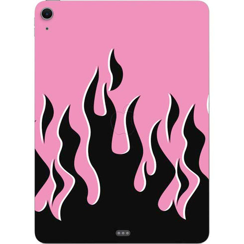 Pink Flames Apple iPad Air Skin