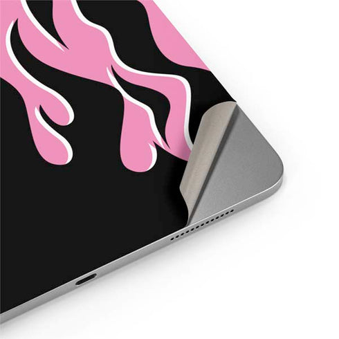 Pink Flames Apple iPad Air Skin