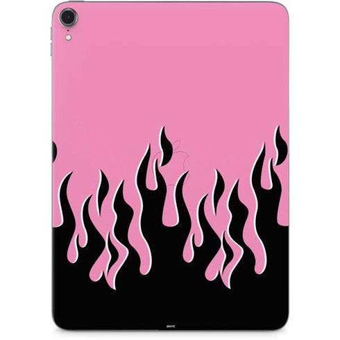 Pink Flames Apple iPad Pro Skin