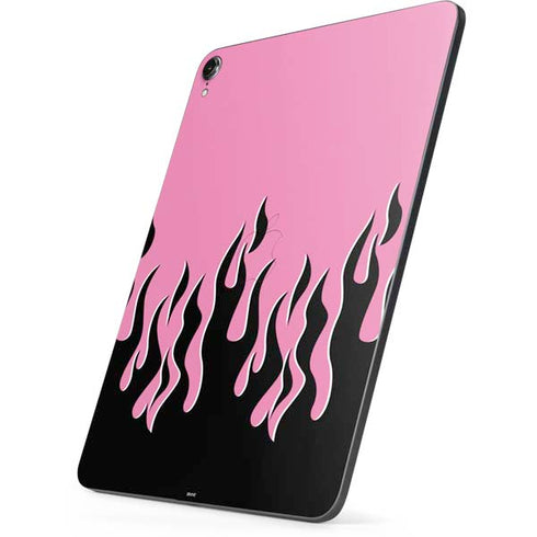Pink Flames Apple iPad Pro Skin