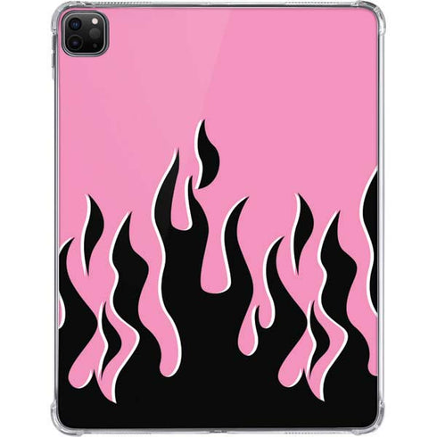 Pink Flames iPad Pro 11in (2024) Clear Case