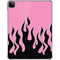 Pink Flames iPad Pro 11in (2024) Clear Case