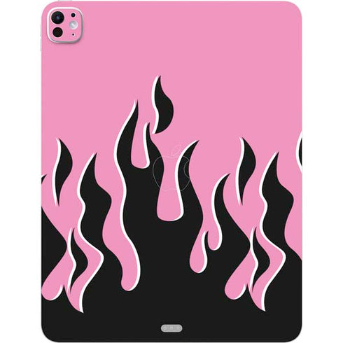 Pink Flames iPad Pro 13in M4 (2024) Skin