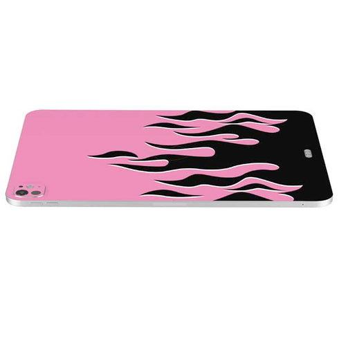 Pink Flames iPad Pro 13in M4 (2024) Skin