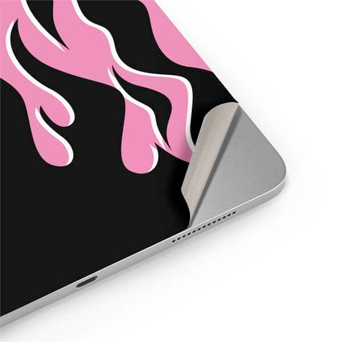 Pink Flames iPad Pro 13in M4 (2024) Skin