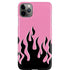 Pink Flames iPhone Cases