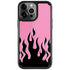 Pink Flames iPhone Cases