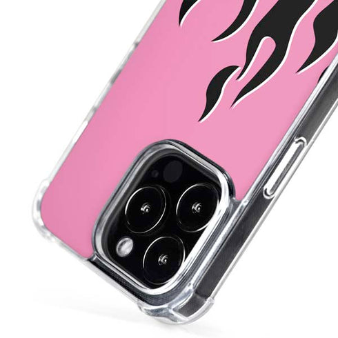 Pink Flames iPhone 16 Pro Max MagSafe Case