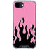 Pink Flames iPhone 16e Clear Case