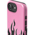 Pink Flames iPhone 16e Impact Case