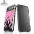 Pink Flames iPhone 17 Air Clear Case