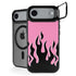 Pink Flames iPhone 17 Air Kickstand Case