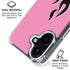Pink Flames iPhone 17 Clear Case