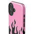 Pink Flames iPhone 17 Impact Case