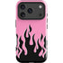 Pink Flames iPhone 17 Pro Impact Case