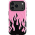 Pink Flames iPhone 17 Pro Magsafe Impact Case